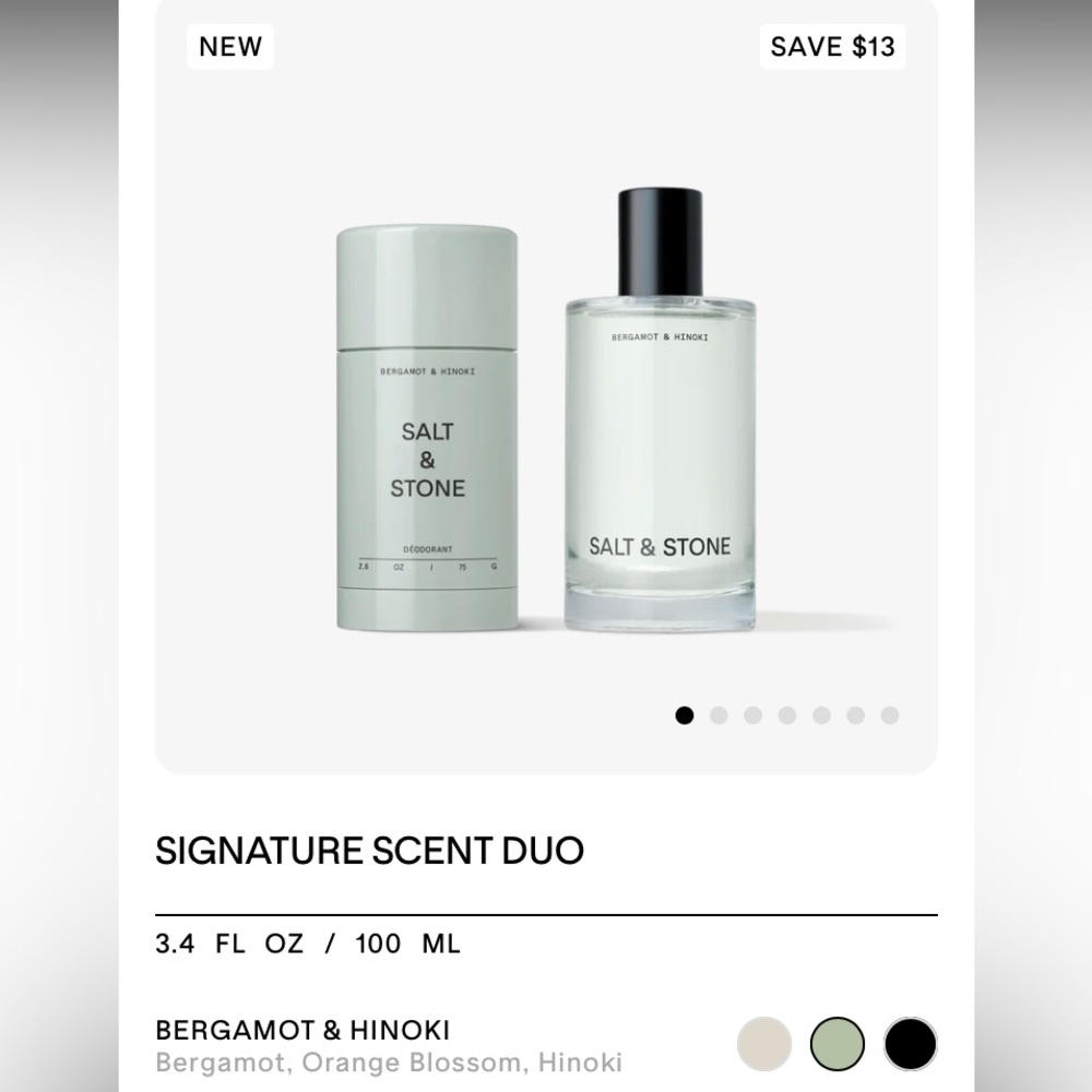 NWB Salt and Stone Set